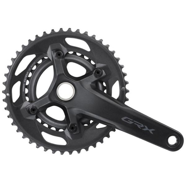 SHIMANO Kurbelgarnitur GRX FC-RX600-10 10-fach 165 mm 46-30 Z&auml;hne Schwarz