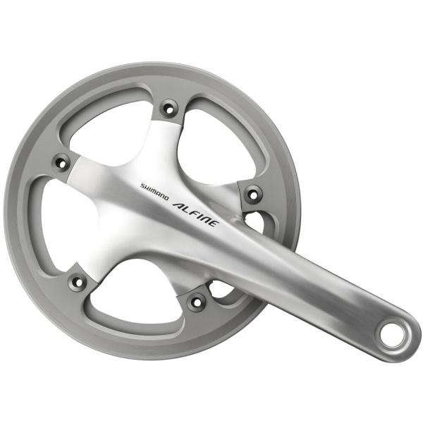 SHIMANO Kurbelgarnitur ALFINE FC-S501 39 Z&auml;hne silber