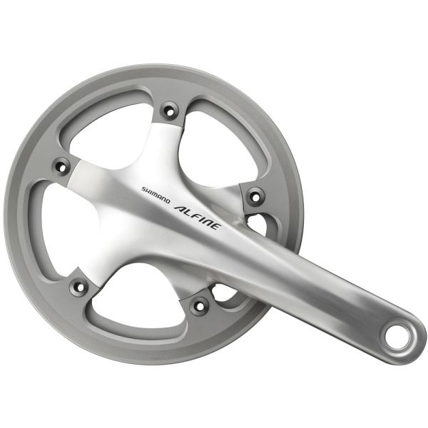 SHIMANO Kurbelgarnitur ALFINE FC-S501 42 Z&auml;hne silber