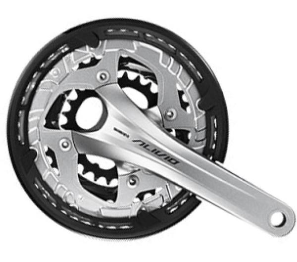 SHIMANO Kurbelgarnitur ALIVIO FC-T4060 175 mm 44-32-22 Z&auml;hne