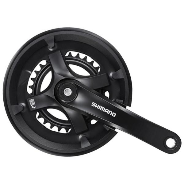 SHIMANO Kurbelgarnitur  FC-TY501 7-fach/8-fach 170 mm 46-30 Z&auml;hne