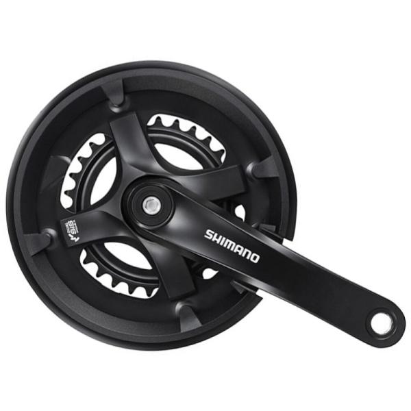 SHIMANO Kurbelgarnitur  FC-TY501 7-fach/8-fach 175 mm 46-30 Z&auml;hne