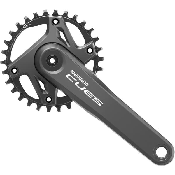 SHIMANO Kurbelgarnitur CUES FC-U6000 170 mm 30Z ohne KSR 52 mm Kettenl. 9-/10-/11-fach