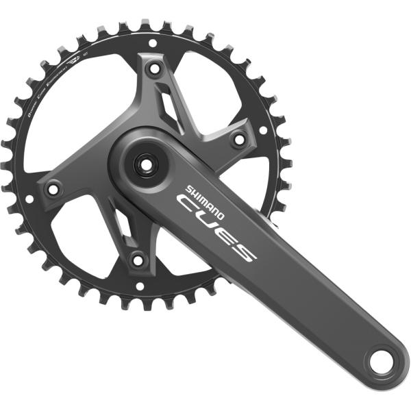 SHIMANO Kurbelgarnitur CUES FC-U6000 175 mm 40Z ohne KSR 9-/10-/11-fach
