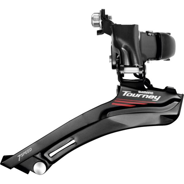 SHIMANO Umwerfer TOURNEY FD-A070 2x7-fach Schelle 34,9 mm, mit Adapter 31,8/28,6 mm