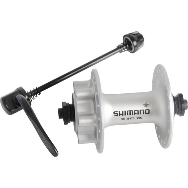 SHIMANO Vorderradnabe HB-M475 6-Loch Schnellspanner