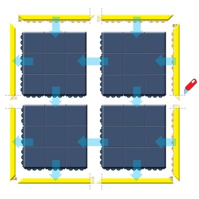 LISTA Bodenmatte / Arbeitsplatzmatte 19 mm ergonomisch Produktbild 1