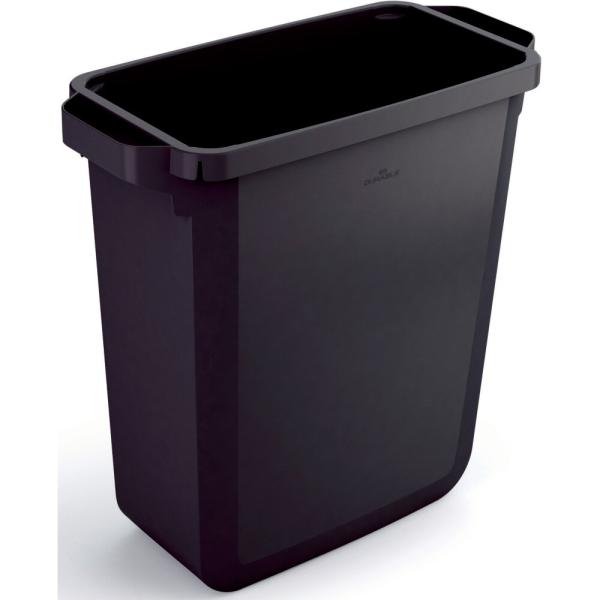 LISTA Abfallbeh&auml;lter 60 L, 590 x 600 x 282 mm (B x H x T), 60 L, Schwarz