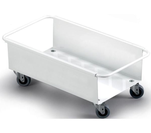 LISTA Fahrwagen f&uuml;r Abfallbeh&auml;lter 60 L, F&uuml;r Abfallbeh&auml;lter 60 L, 260 x 180 x 470 mm (