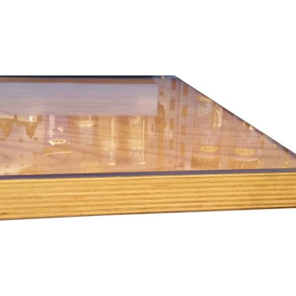LISTA Auflage/Folie f&uuml;r Werkbank (Weich-PVC, transparent), B: 2.000 mm, T: 750 mm, H:
