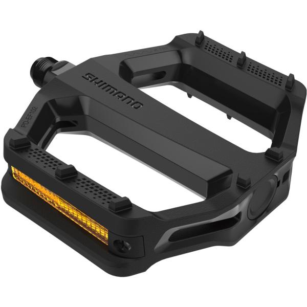 SHIMANO Pedal PD-EF102 Schwarz, Flat