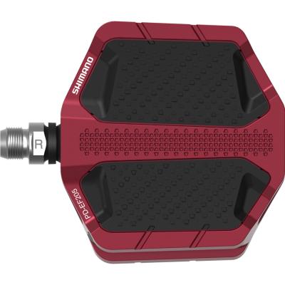 SHIMANO Pedal PD-EF205 Rot Flat Produktbild 1