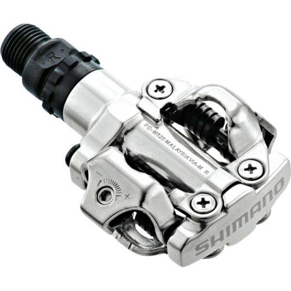 SHIMANO Pedal PD-M520 Silber