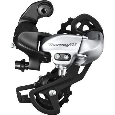SHIMANO Schaltwerk TOURNEY TX RD-TX800 7-fach/8-fach Lang Direktmontage Silber Produktbild 1