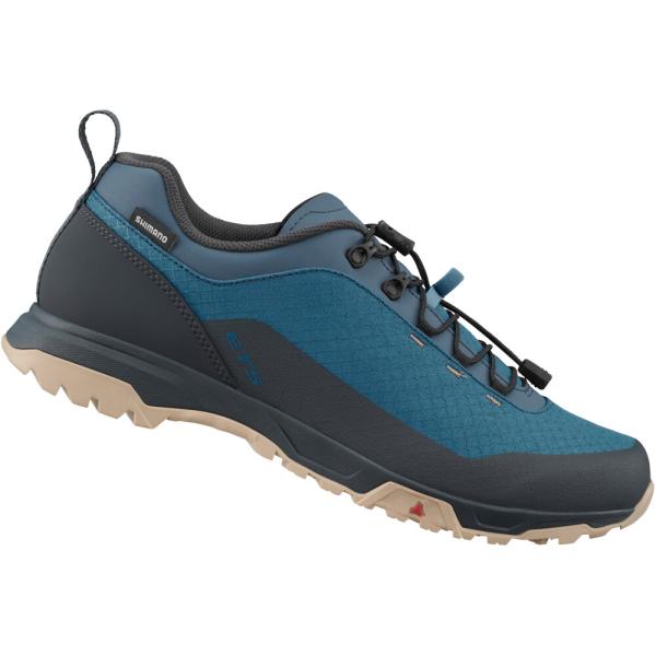 SHIMANO SHIMANO Fahrradschuhe ET501 Herren/Damen MTB FLATPEDAL Gr&ouml;&szlig;e 47 Blau