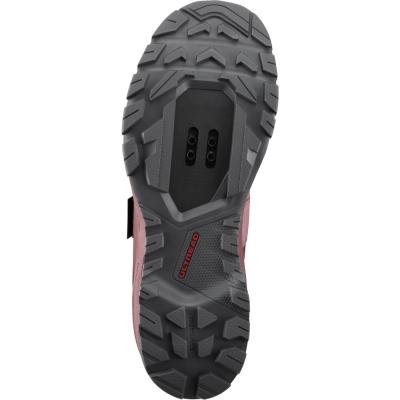 SHIMANO SHIMANO Fahrradschuhe EX500W Damen Touring SPD Gr&ouml;&szlig;e 37 Damenleisten Rot Produktbild 2