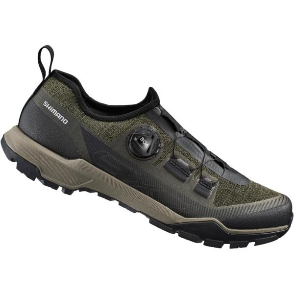 SHIMANO SHIMANO Fahrradschuhe EX700 Herren/Damen Touring SPD Gr&ouml;&szlig;e 46 Gr&uuml;n