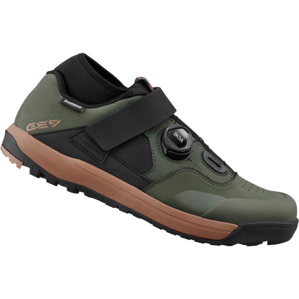 SHIMANO SHIMANO Fahrradschuhe GE900 Herren/Damen MTB SPD Gr&ouml;&szlig;e 45 Gr&uuml;n