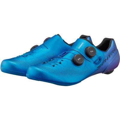 SHIMANO SHIMANO Fahrradschuhe RC903 Damen/Herren Road SPD-SL Gr&ouml;&szlig;e 43 breit Blau Produktbild 4
