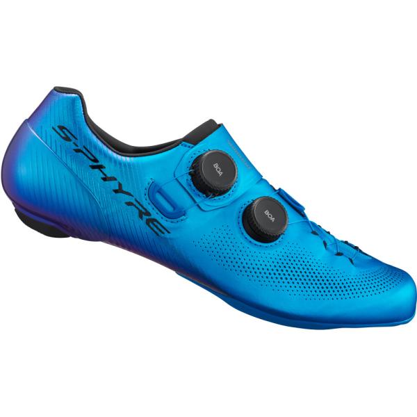 SHIMANO SHIMANO Fahrradschuhe RC903 Damen/Herren Road SPD-SL Gr&ouml;&szlig;e 45 breit Blau