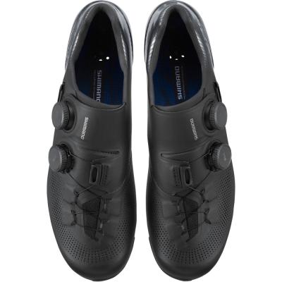 SHIMANO SHIMANO Fahrradschuhe RC903 Damen/Herren Road SPD-SL Gr&ouml;&szlig;e 42 breit Schwarz Produktbild 1