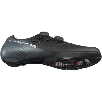 SHIMANO SHIMANO Fahrradschuhe RC903 Damen/Herren Road SPD-SL Gr&ouml;&szlig;e 43 breit Schwarz Produktbild 3