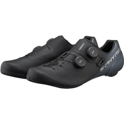SHIMANO SHIMANO Fahrradschuhe RC903 Damen/Herren Road SPD-SL Gr&ouml;&szlig;e 43 breit Schwarz Produktbild 4