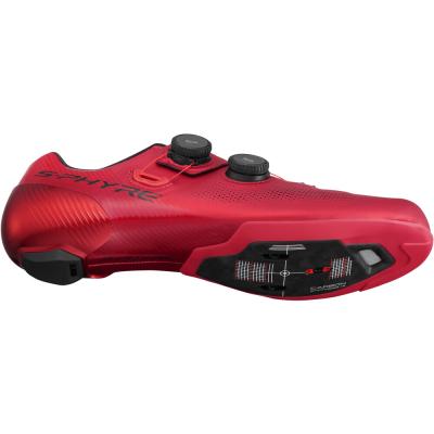 SHIMANO SHIMANO Fahrradschuhe RC903 Damen/Herren Road SPD-SL Gr&ouml;&szlig;e 42 breit Rot Produktbild 3