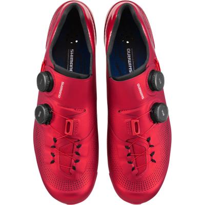 SHIMANO SHIMANO Fahrradschuhe RC903 Damen/Herren Road SPD-SL Gr&ouml;&szlig;e 43 Rot Produktbild 1