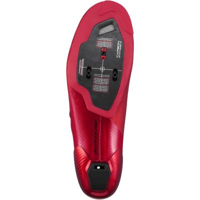 SHIMANO SHIMANO Fahrradschuhe RC903 Damen/Herren Road SPD-SL Gr&ouml;&szlig;e 43 Rot Produktbild 2