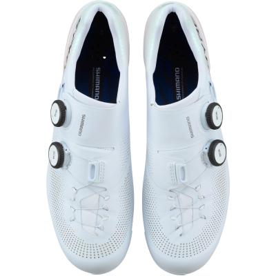 SHIMANO SHIMANO Fahrradschuhe RC903 Damen/Herren Road SPD-SL Gr&ouml;&szlig;e 48 Wei&szlig; Produktbild 1