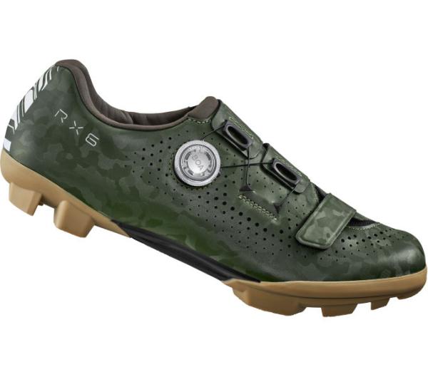 SHIMANO SHIMANO Fahrradschuhe RX600 Herren/Damen Gravel SPD Gr&ouml;&szlig;e 42 Gr&uuml;n