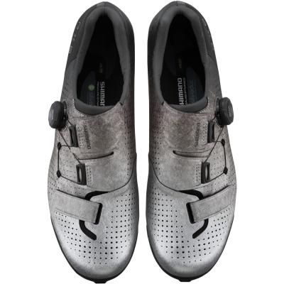 SHIMANO SHIMANO Fahrradschuhe RX801 Herren/Damen Gravel SPD Gr&ouml;&szlig;e 39 Silber Produktbild 1