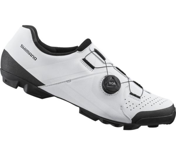 SHIMANO SHIMANO Fahrradschuhe XC300 Herren/Damen MTB SPD Gr&ouml;&szlig;e 45 Wei&szlig;