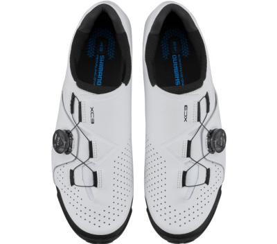 SHIMANO SHIMANO Fahrradschuhe XC300 Herren/Damen MTB SPD Gr&ouml;&szlig;e 47 Wei&szlig; Produktbild 1
