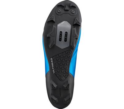 SHIMANO SHIMANO Fahrradschuhe XC502 Herren/Damen MTB SPD Gr&ouml;&szlig;e 46 breit Blau Produktbild 2
