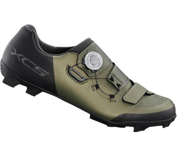 SHIMANO SHIMANO Fahrradschuhe XC502 Herren/Damen MTB SPD Gr&ouml;&szlig;e 47 breit Gr&uuml;n