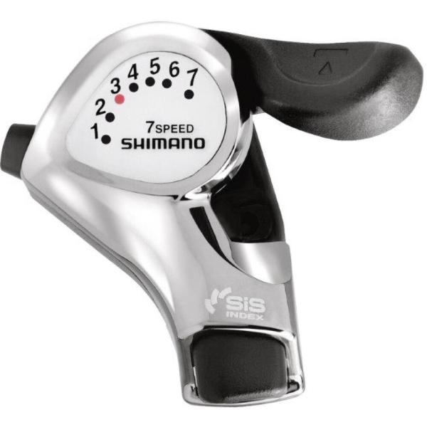 SHIMANO Schalthebel TOURNEY SL-FT55 7-fach Rechts Schelle
