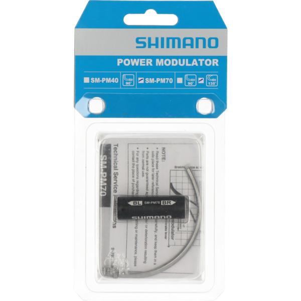 SHIMANO Power-Modulator SM-PM70, Aluminium, 135&deg;, Schwarz,