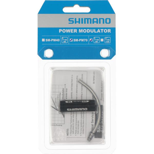 SHIMANO Power-Modulator SM-PM70, Aluminium, 90&deg;, Schwarz,