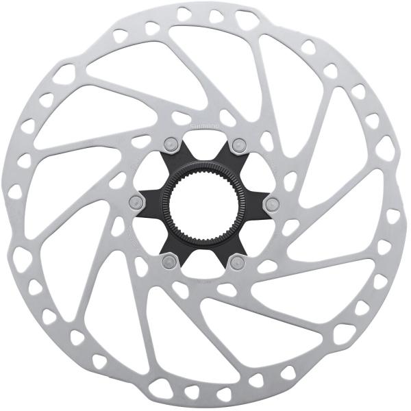 SHIMANO Bremsscheibe SM-RT64, 203 mm, Lockring innenverzahnt mit Magnet f&uuml;r EW-SS302