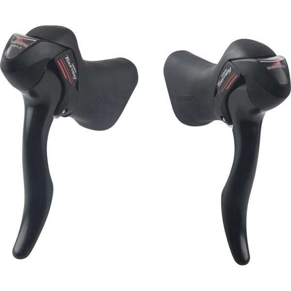 SHIMANO Schalt-/Bremshebel TOURNEY Road ST-A070 3x7-fach Paar