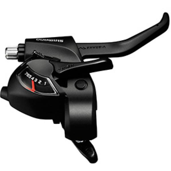 SHIMANO Schalt-/Bremshebel ST-EF41 7-fach Rechts Schwarz 2 Finger