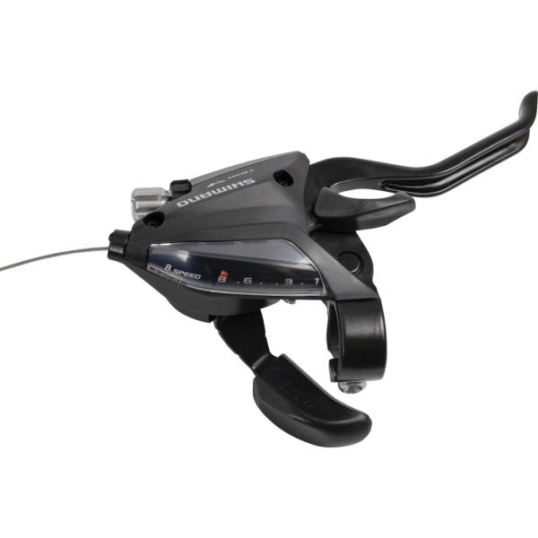 SHIMANO Schalt-/Bremshebel ST-EF500 8-fach Rechts Schwarz 2 Finger
