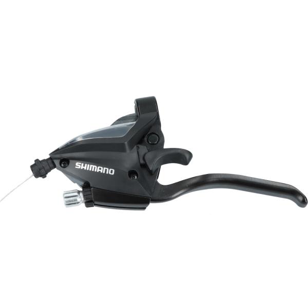 SHIMANO Schalt-/Bremshebel ST-EF500 3-fach Links Schwarz 4 Finger