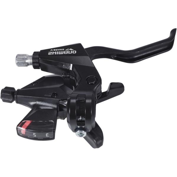 SHIMANO Schalt-/Bremshebel ST-M310 3-fach Links Schwarz 2 Finger