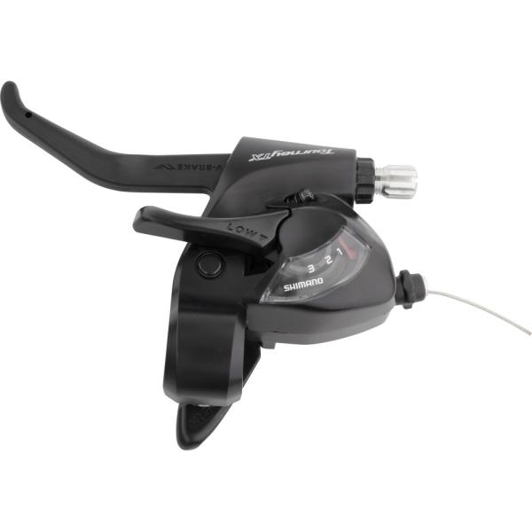 SHIMANO Schalt-/Bremshebel ST-TX800 3-fach Links Schwarz 2 Finger