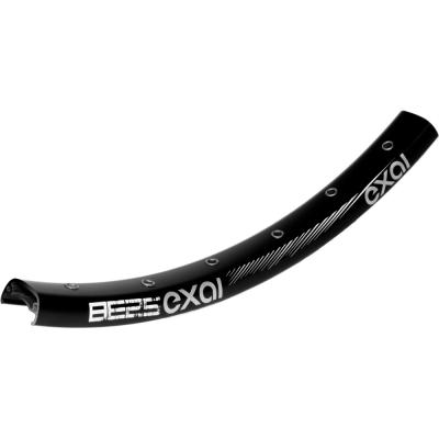 Exal FELGE BE 25, 28" 32L SCHW 25-622 VL:6,5MM EINFACHOESEN Produktbild 1