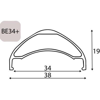 Exal HR BE34+ 29 DISKCOMP CL 12MM 12FACH 32L ED SW/SW/SW Produktbild 2