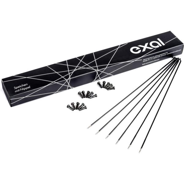 Exal SPEICHE ED 2/1,8 SCHW,258MM,100ST